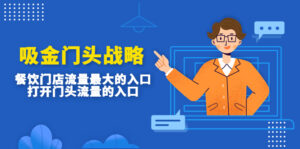 吸金门头战略，餐饮门店量流最的大入口，打开门头流量的入口-星利智